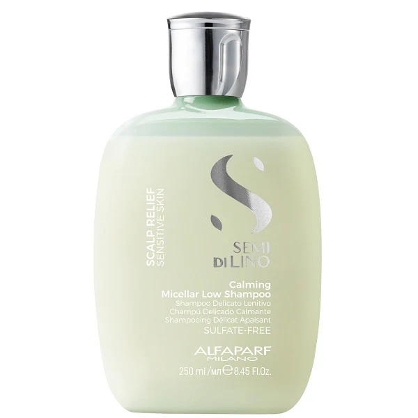 Alfaparf Milano Semi Di Lino Scalp Relief Calming Micellar Low Shampoo 250 ml