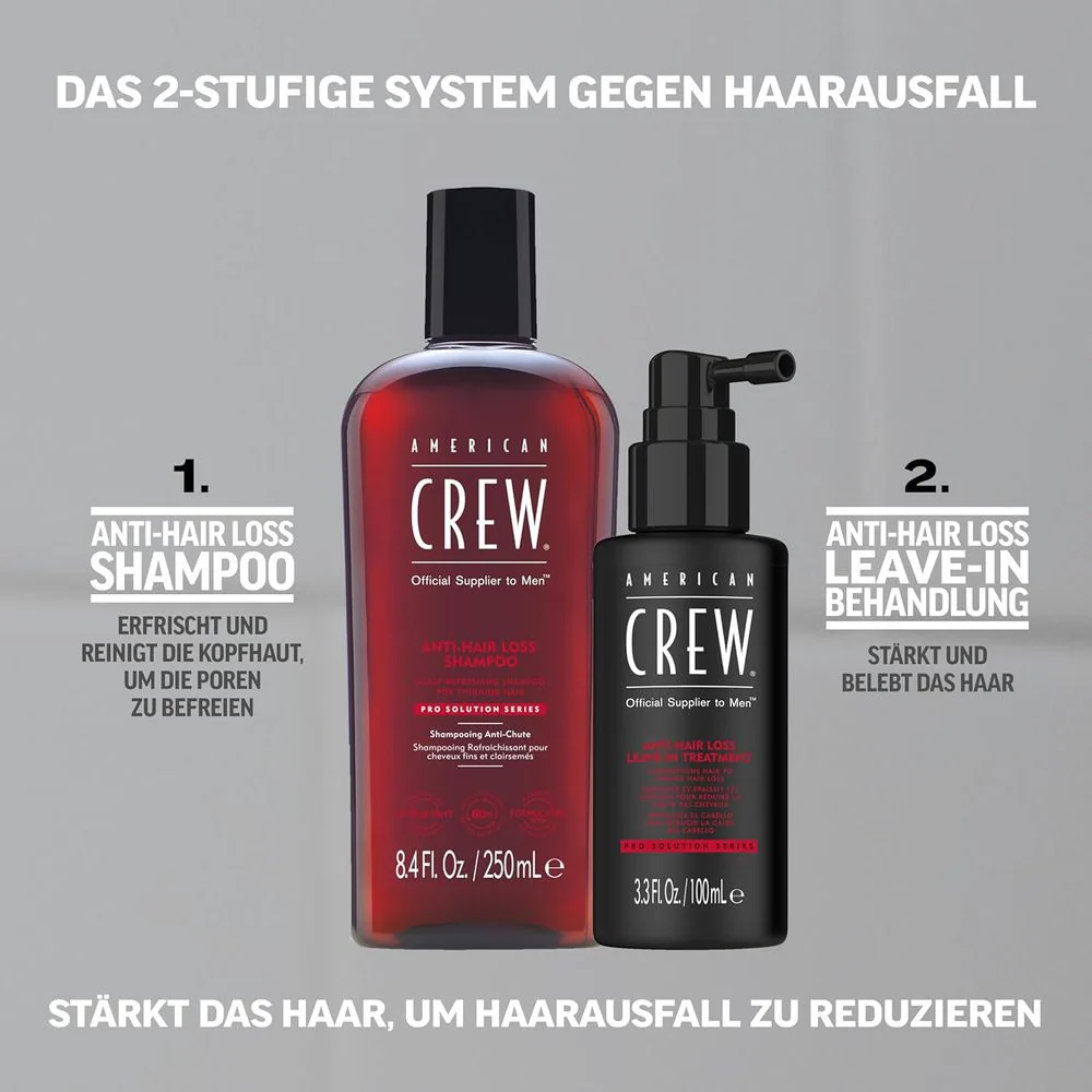 American Crew Anti-Hairloss Shampoo 250ml - Image 3