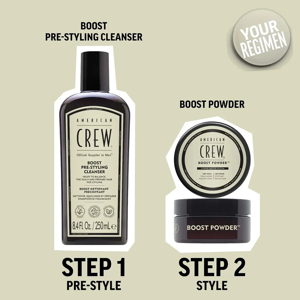 American Crew Boost Pre-Styling Shampoo 250ml - Image 4