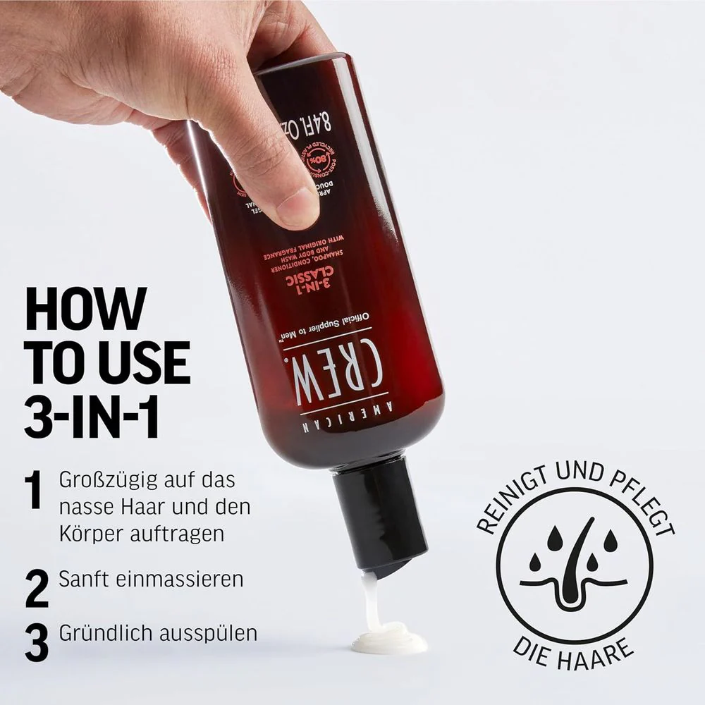 American Crew Classic 3-in-1 250ml - Image 4
