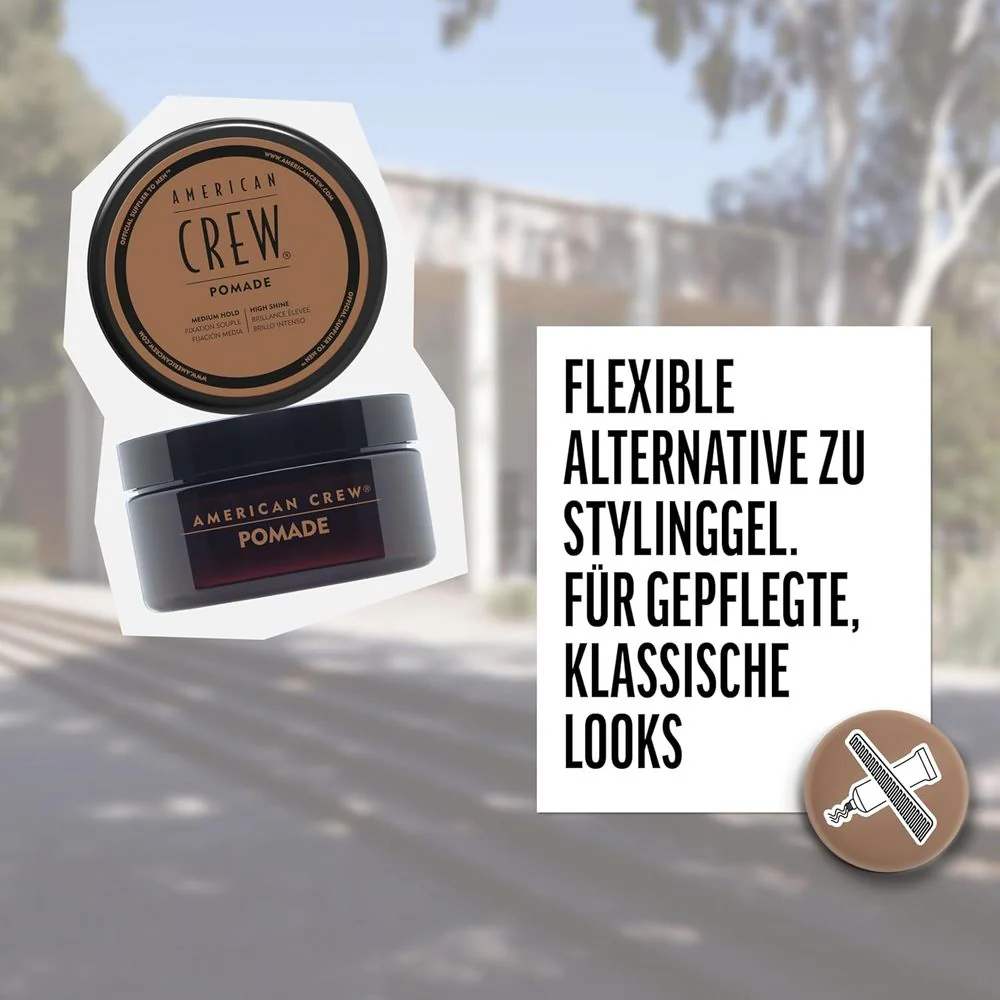 American Crew Cream Pomade 85g - Image 4