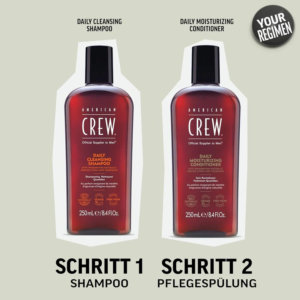 American Crew Daily Moisturizing Conditioner 250ml - Image 2
