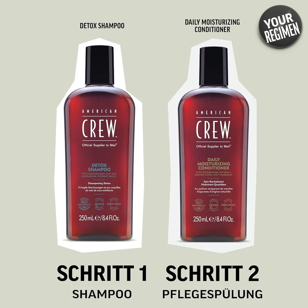 American Crew Detox Shampoo 250ml - Image 3