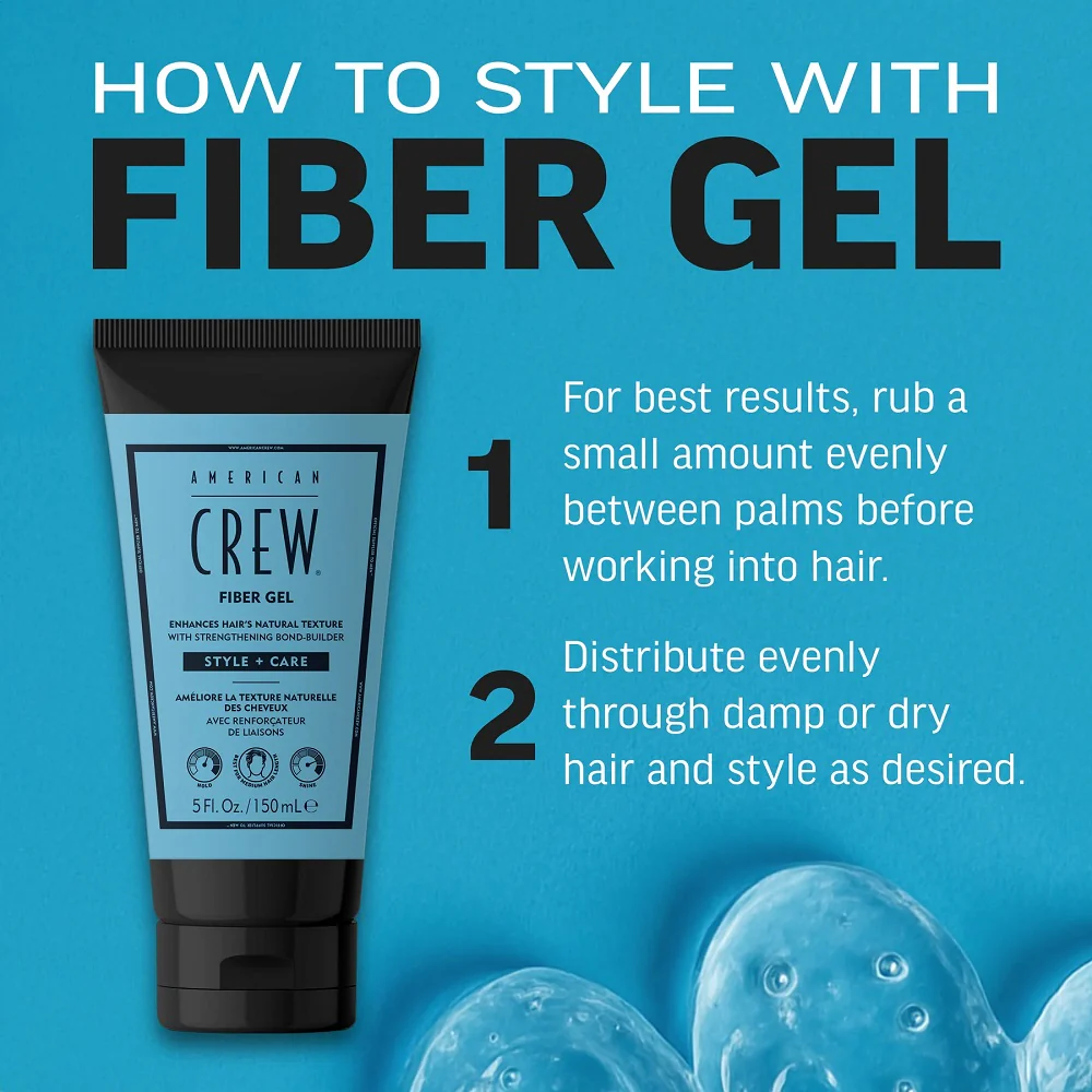 American Crew Fiber Gel 150 ml - Image 4
