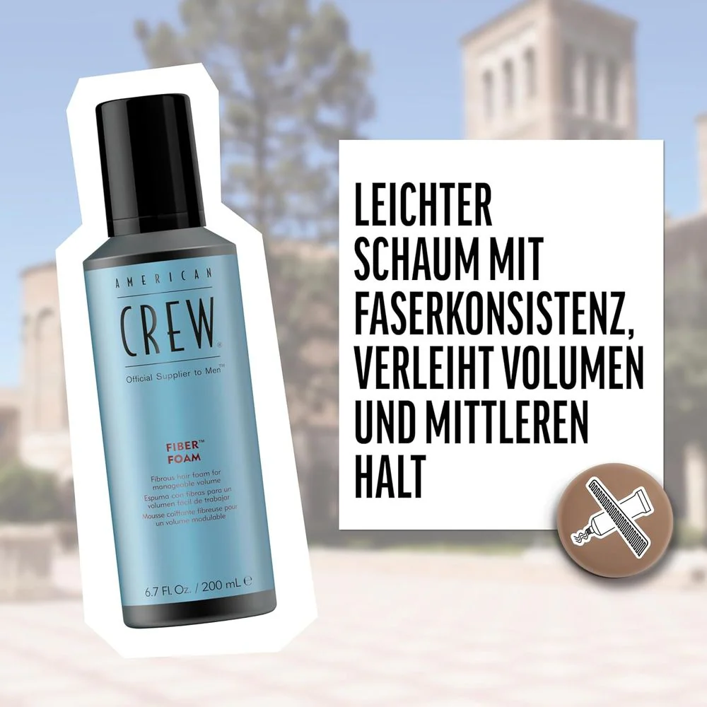 American Crew Fiber Foam 200 ml - Image 5