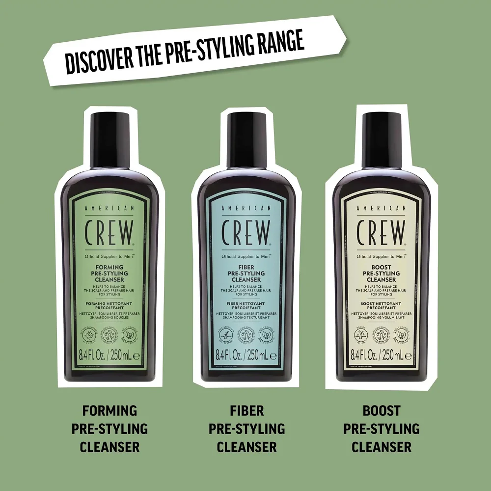 American Crew Forming Pre-Styling Shampoo 250ml - Image 5