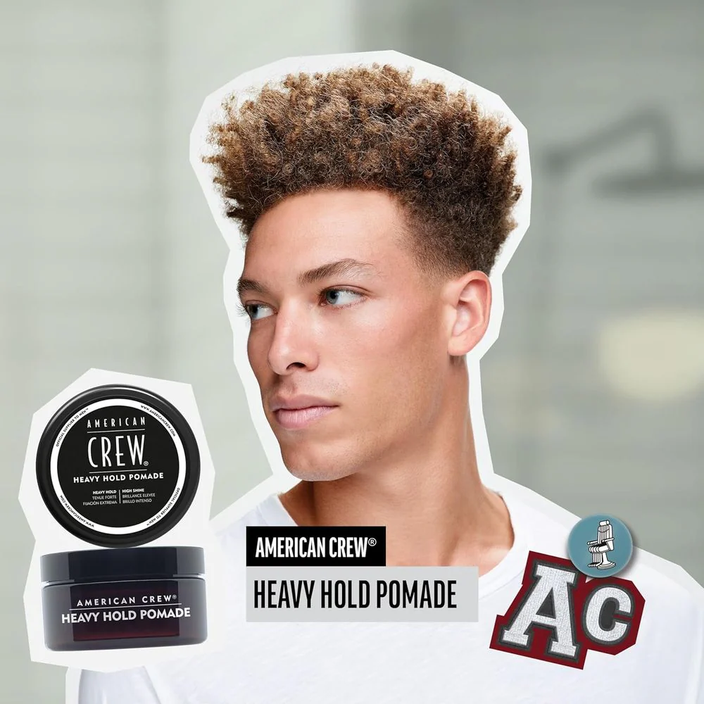 American Crew Heavy Hold Pomade 85g - Image 3