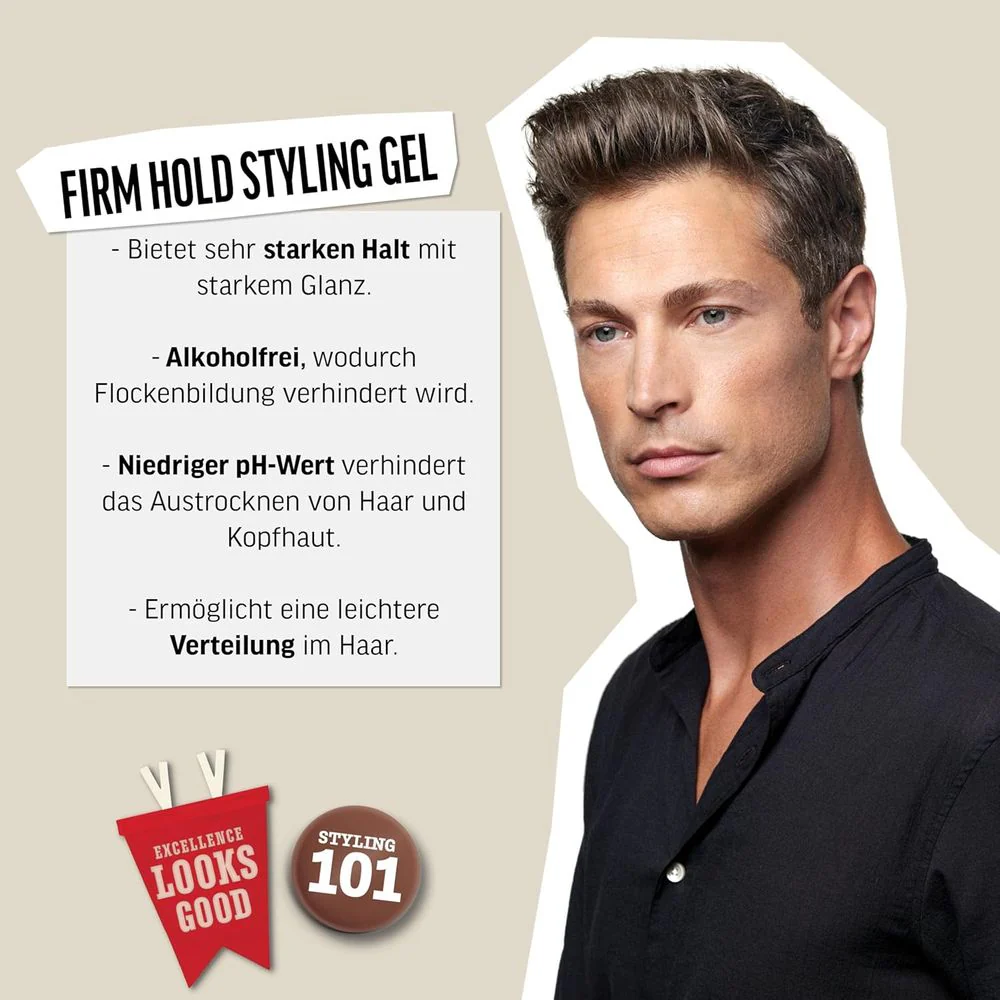 American Crew Style Firm Hold Styling Gel 250ml - Image 3