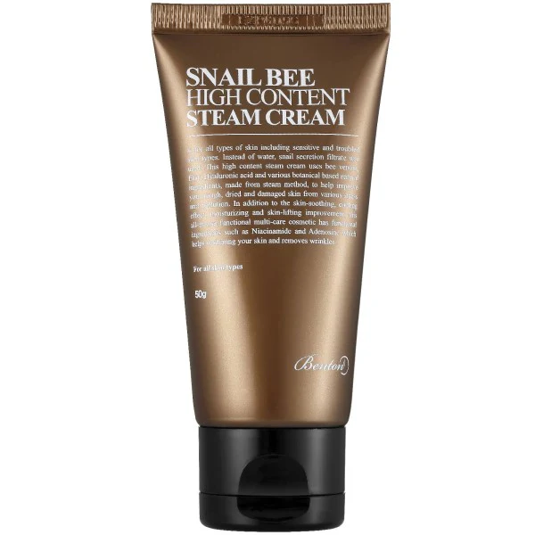 Benton Snail Bee High Content Steam Cream 50 g - Image 2