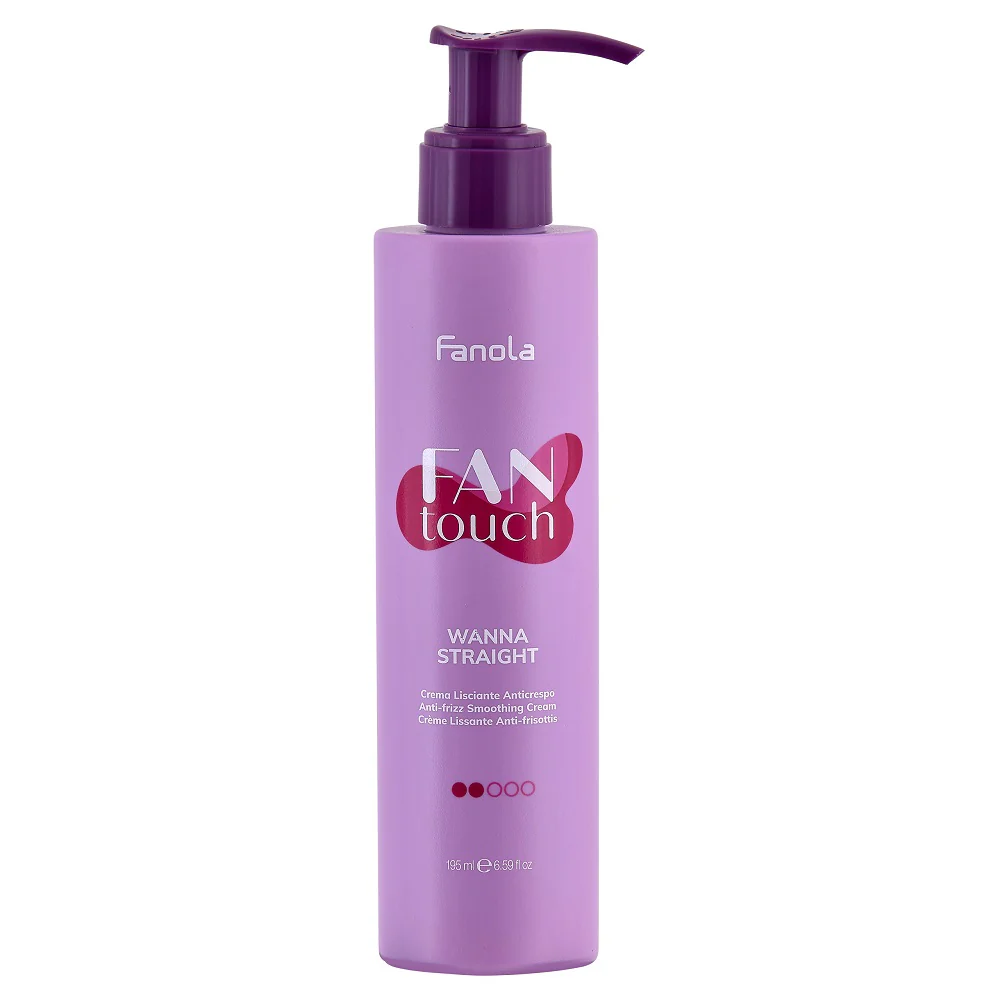 Fanola FANTOUCH Anti-Frizz Smoothing Cream 195 ml - Wanna Straight