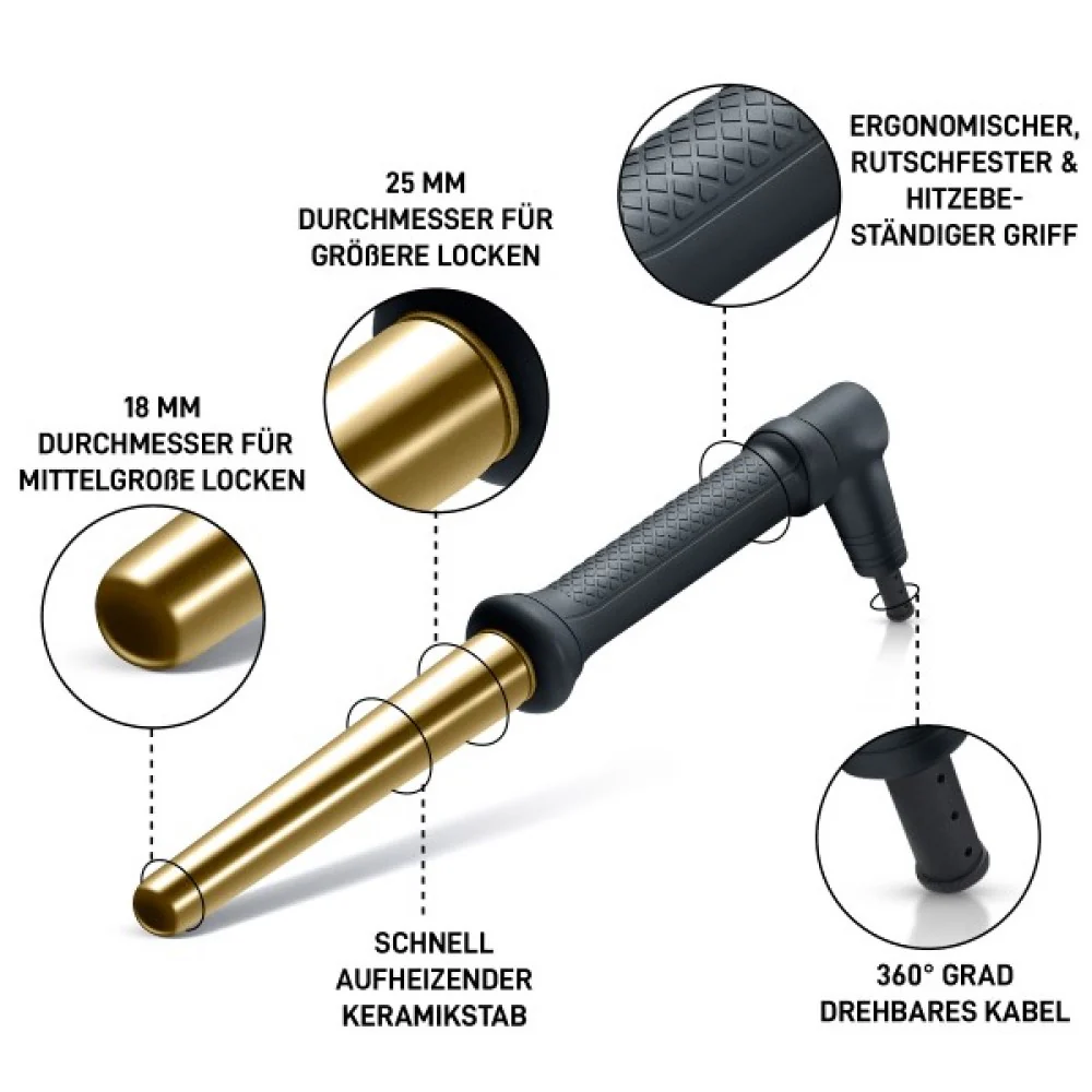 Golden Curl The Gold Curler - Lockenstab - Image 7