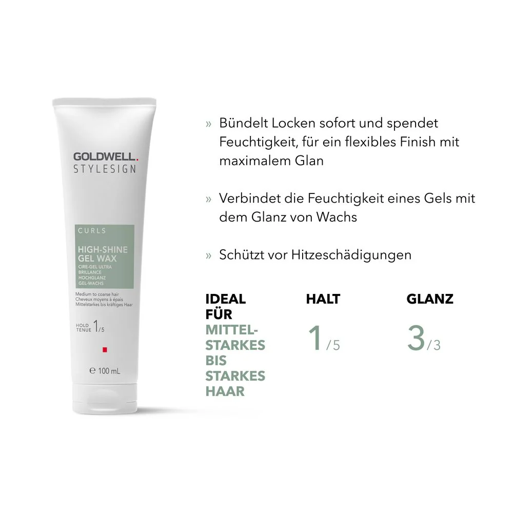 Goldwell StyleSign High Shine Gel Wax 100 ml - Image 3