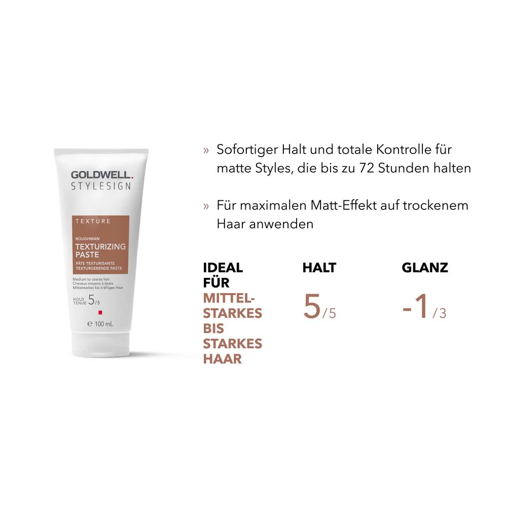 Goldwell StyleSign Roughman Texturizing Paste 100 ml - Image 2