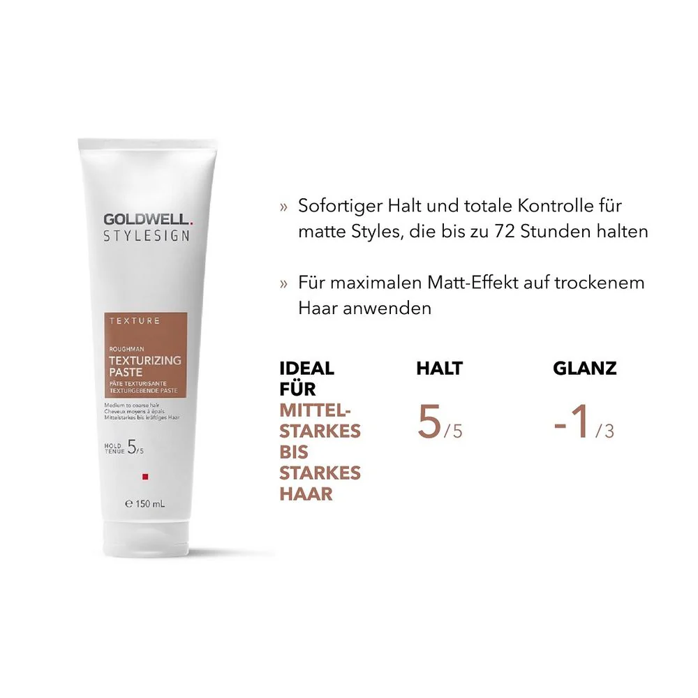 Goldwell StyleSign Roughman Texturizing Paste 150 ml - XL - Image 2