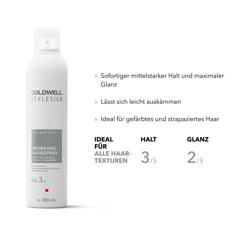 Goldwell StyleSign Working Hairspray 300 ml - Image 3