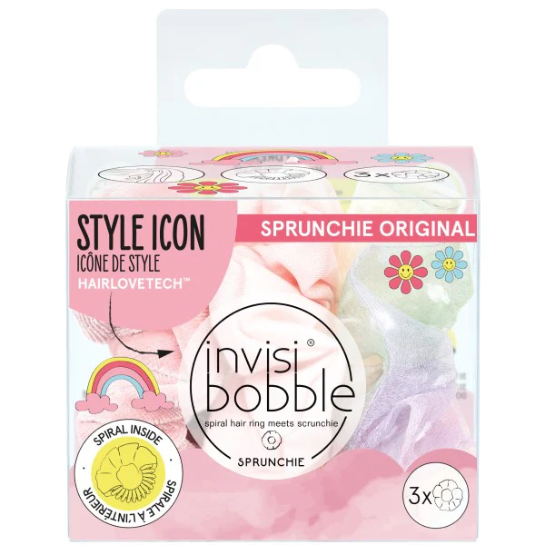 Invisibobble SPRUNCHIE Retro Dreamin Macaron 3pc