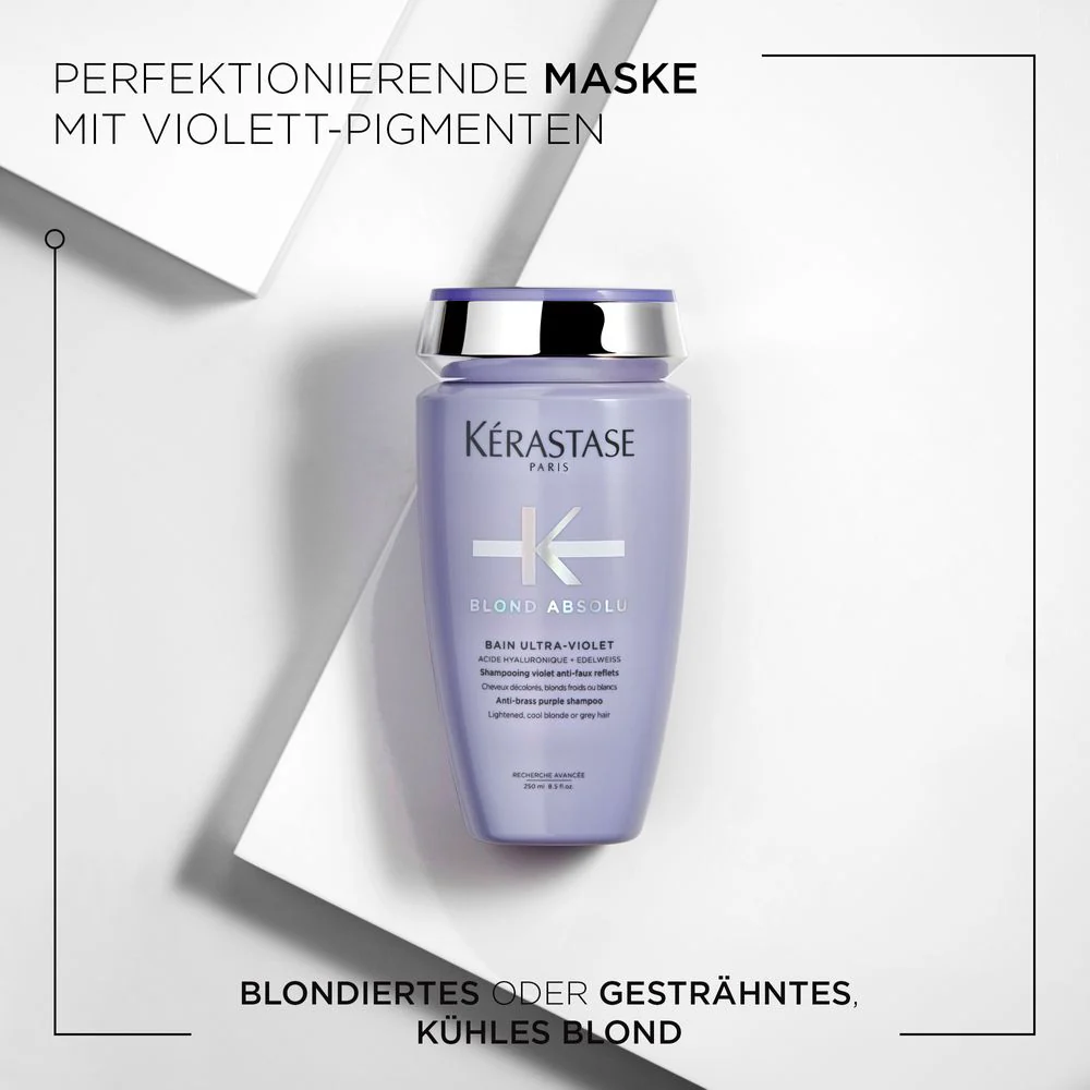 Kérastase Blond Absolu Set - Bain Ultra-Violet 250 ml + Cicaflash 250 ml - Image 4