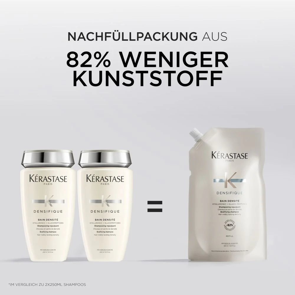 Kérastase Densifique Bain Densifique Refill Bundle - Shampoo 500 ml + 500 ml Nachfüllpackung - Image 3