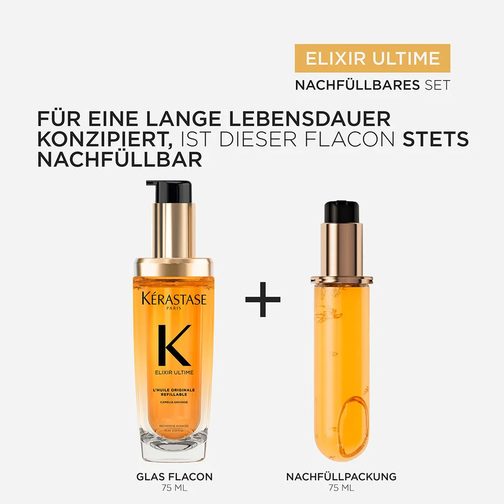 Kérastase Elixir Ultime L`Huile Original Refill 75 ml - Image 3