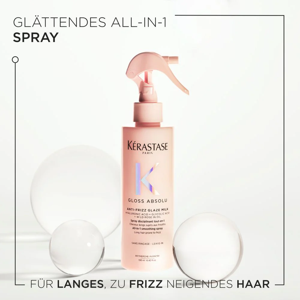 Kérastase Gloss Absolu Anti-Frizz Glaze Milk 190 ml - Image 10