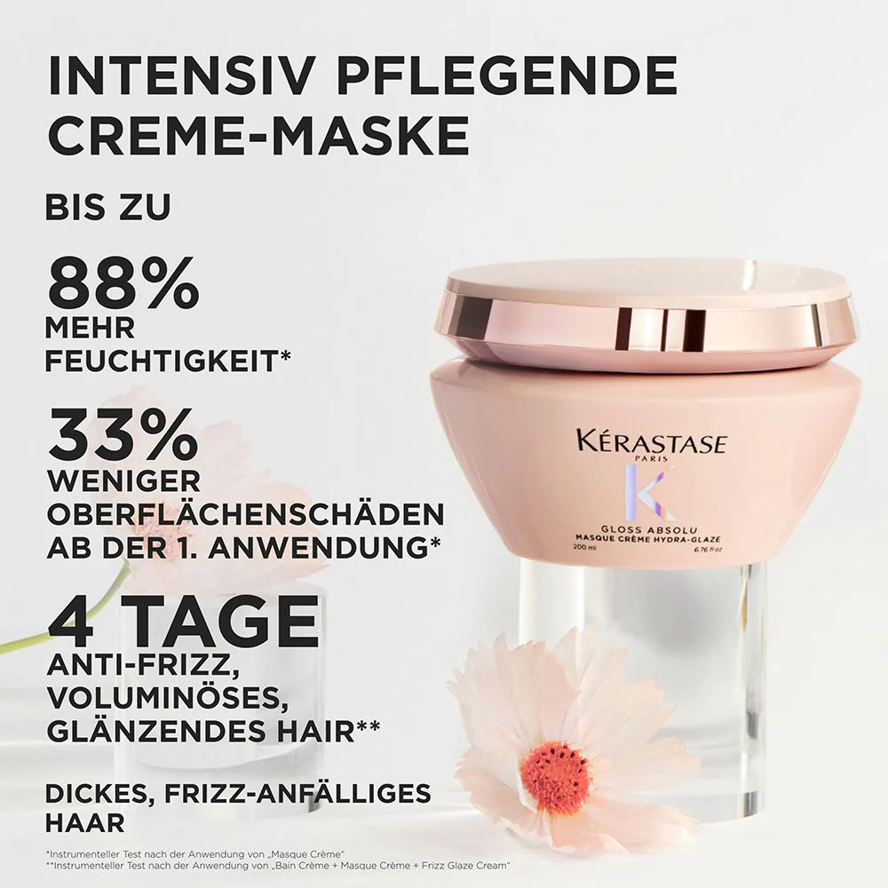 Kérastase Gloss Absolu Masque Crème Hydra Glaze 200 ml - Image 5