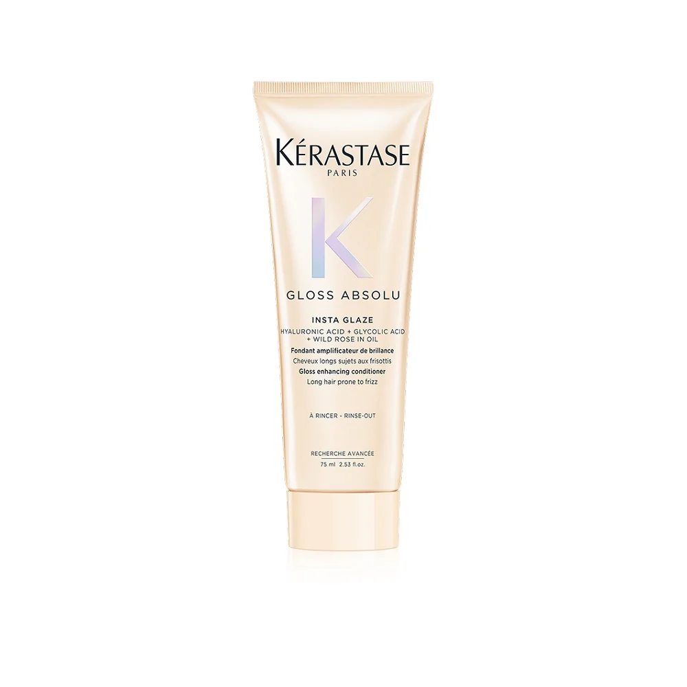 Kérastase Gloss Absolu Trio Oil Spring Set – Bain Hydra-Glaze 80 ml + Fondant 75 ml + Oil Glaze Drops 45 ml - Image 3