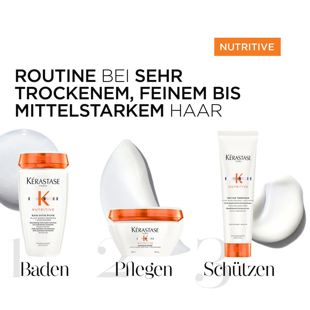 Kérastase Nutritive Set - Bain Satin Riche 250 ml + Masquintense Riche 200 ml + 8H Magic Night Serum 90 ml - Image 11
