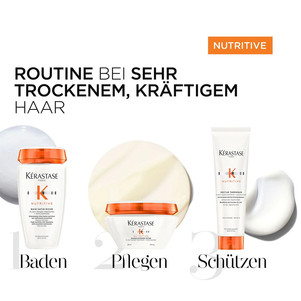 Kérastase Nutritive Set - Bain Satin Riche 250 ml + Masquintense Riche 200 ml + 8H Magic Night Serum 90 ml - Image 12