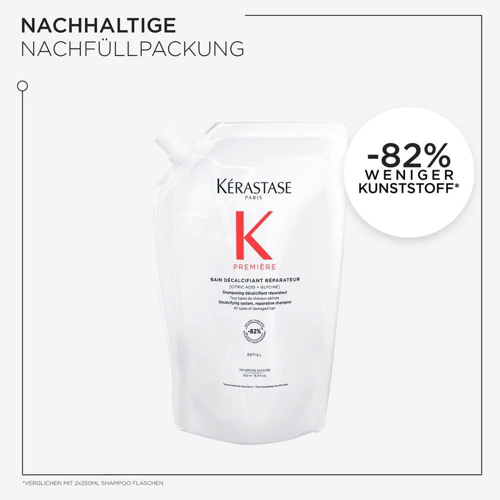 Kèrastase Première Bain Première Décalcifiant Refill Bundle - Shampoo 500 ml + 500 ml Nachfüllpackung - Image 3
