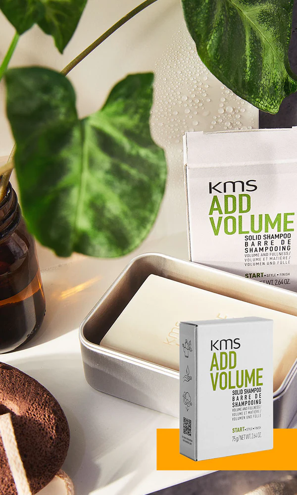 KMS Addvolume Solid Shampoo 75g - festes Shampoo - Image 3