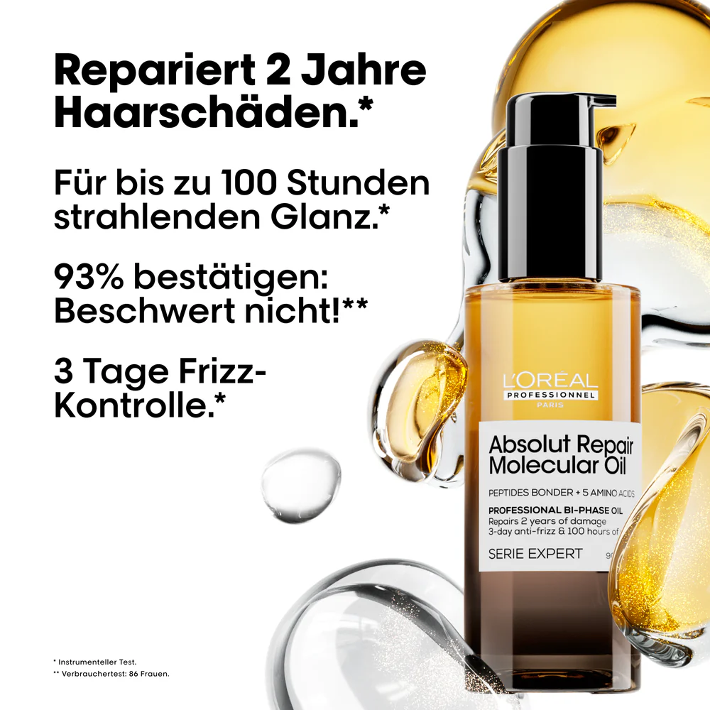 L’Oréal Professionnel Série Expert Absolut Repair Molecular Bi-Phase Oil 30 ml - Image 8