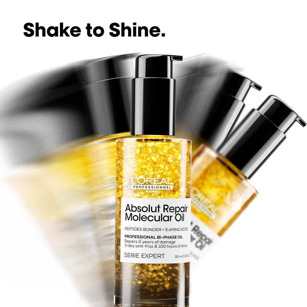 L’Oréal Professionnel Série Expert Absolut Repair Molecular Bi-Phase Oil 90 ml - Image 9