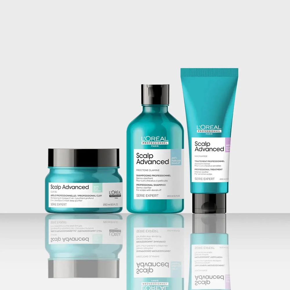 L'Oréal Professionnel Paris Série Expert Scalp Advanced Anti-Oiliness 2in1 Deep Purifier Clay 250 ml - Image 3