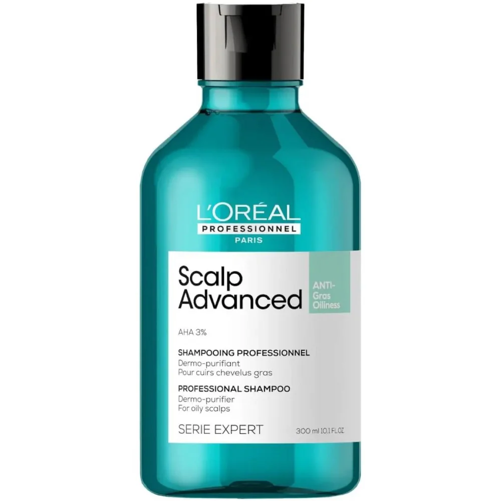 L'Oréal Professionnel Paris Série Expert Scalp Advanced Anti-Gras Oiliness Dermo-Purifier Shampoo 300 ml
