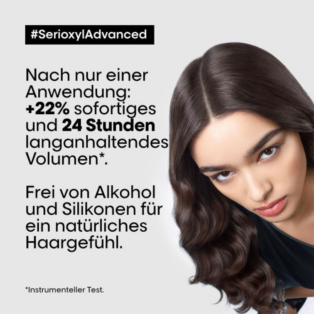 L'Oréal Professionnel Paris Série Expert Serioxyl Advanced Anti Hair-thinning Purifier & Bodifier Shampoo 300 ml - Image 3