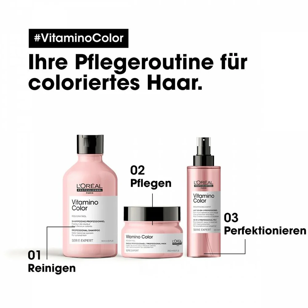 L'Oreal Professionnel Serie Expert Vitamino Color Conditioner 500 ml - Image 4