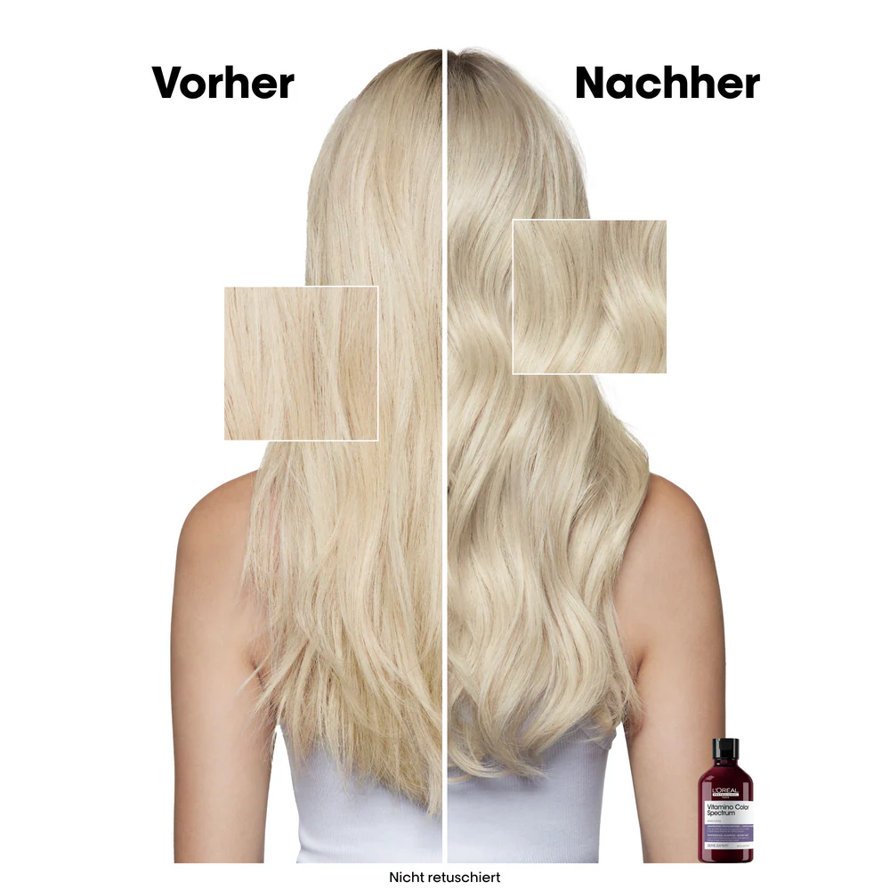 L'Oréal Professionnel Serie Expert Vitamino Color Spectrum Purple Dyes Neutralizing Shampoo 300 ml - Blondes Haar - Image 6