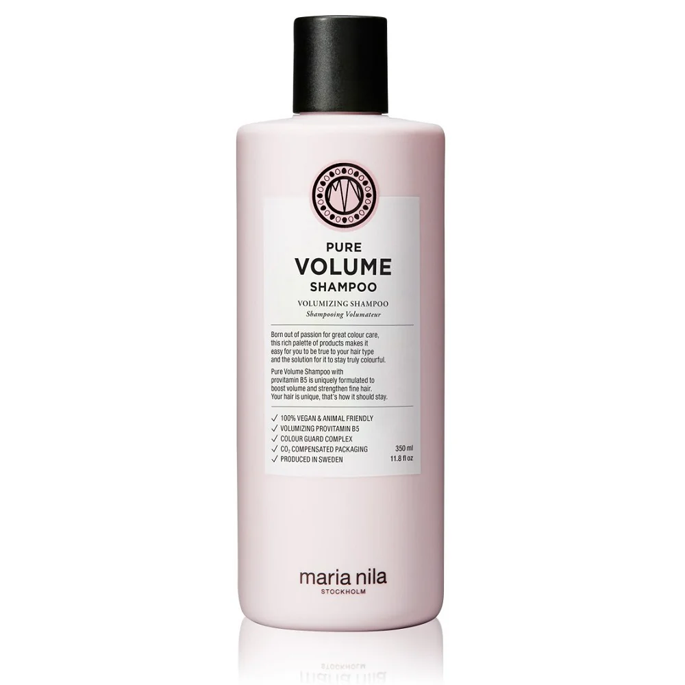 Maria Nila Pure Volume Beauty Bag - Shampoo 350 ml + Conditioner 300 ml + Argan Oil 30 ml + Kosmetiktasche - Image 2