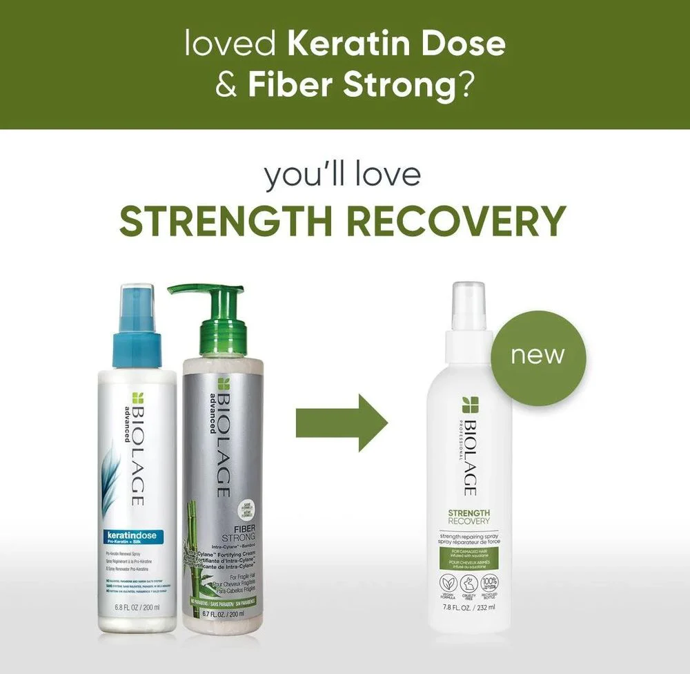 Matrix Biolage Strength Recovery Repairing Spray 232 ml - Image 5