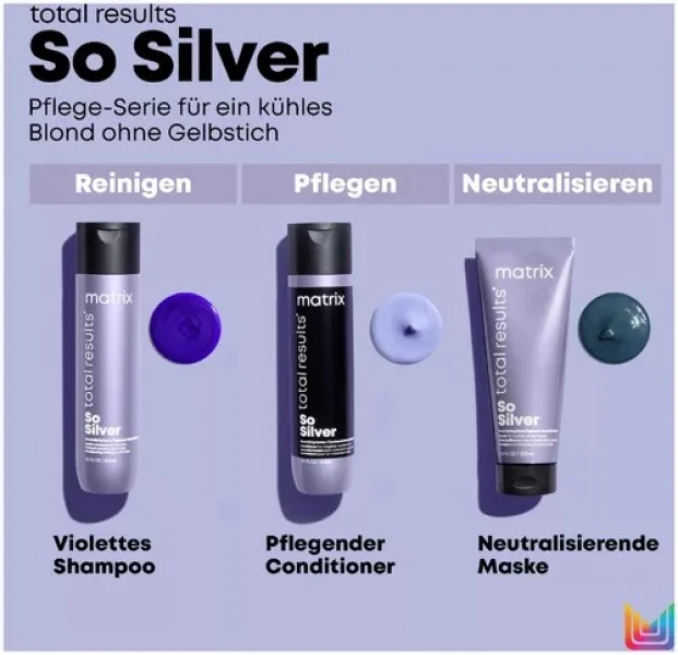 Matrix Total Results Color Obsessed So Silver Maske 200 ml - Image 3