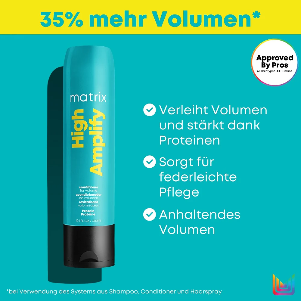 Matrix Total Results High Amplify Spring Coffret - Shampoo 300 ml + Conditioner 300 ml + Miracle Creator Spray 190 ml - Image 3