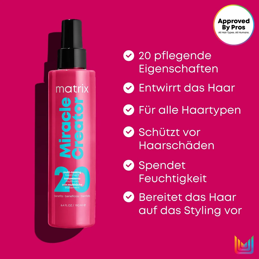 Matrix Total Results High Amplify Spring Coffret - Shampoo 300 ml + Conditioner 300 ml + Miracle Creator Spray 190 ml - Image 4
