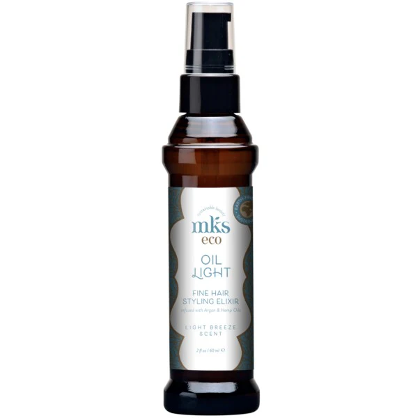 MKS-Eco Oil Light Fine Hair Styling Elixir Original Scent 60 ml - Image 2