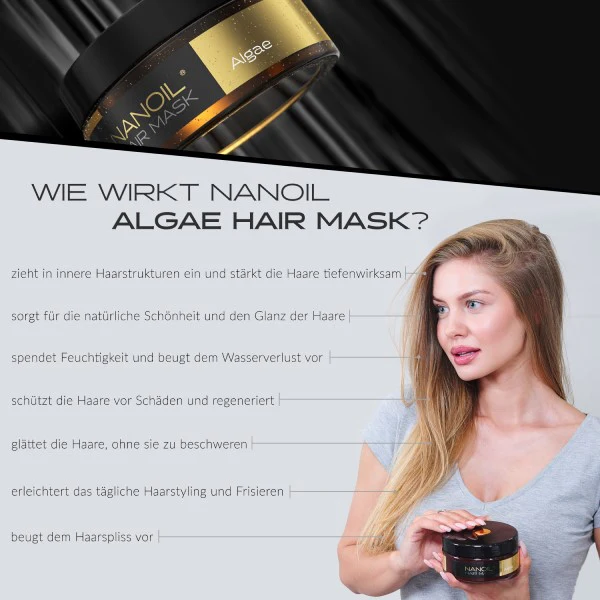 Nanoil Algae Hair Mask 300 ml - Image 7