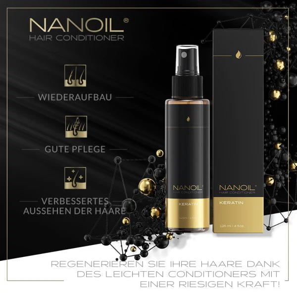 Nanoil Keratin Hair Conditioner 125 ml - Image 7