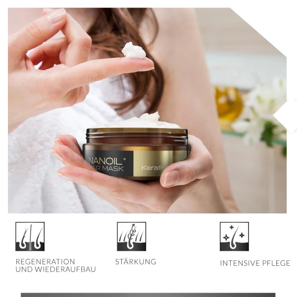 Nanoil Keratin Hair Mask 300 ml - Image 2