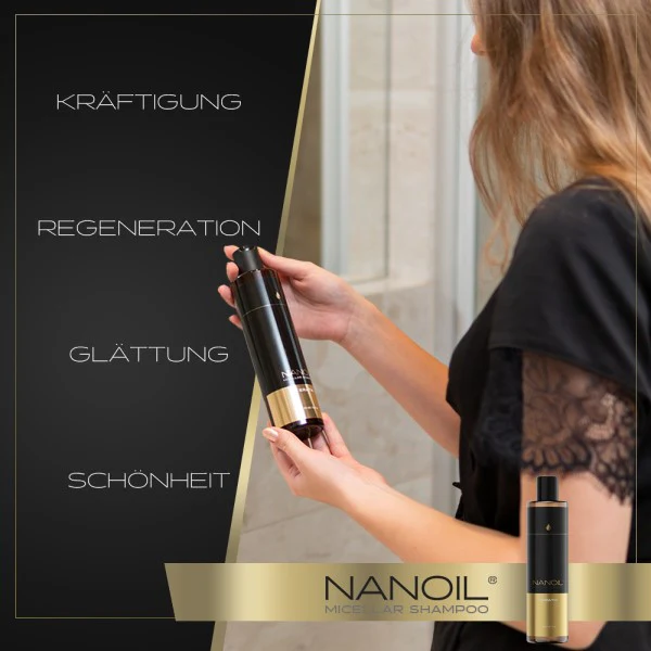 Nanoil Keratin Micellar Shampoo 300 ml - Image 4