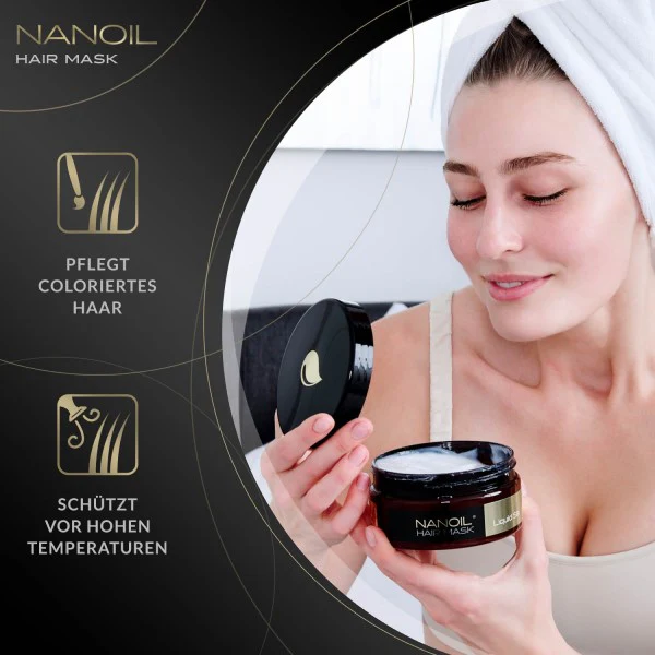 Nanoil Liquid Silk Hair Mask 300 ml - Image 2