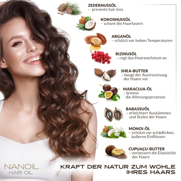 Nanoil Low Porosity 100 ml - Hair Oil - Image 5