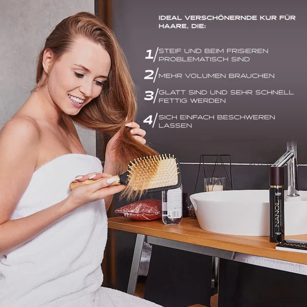 Nanoil Low Porosity 100 ml - Hair Oil - Image 7
